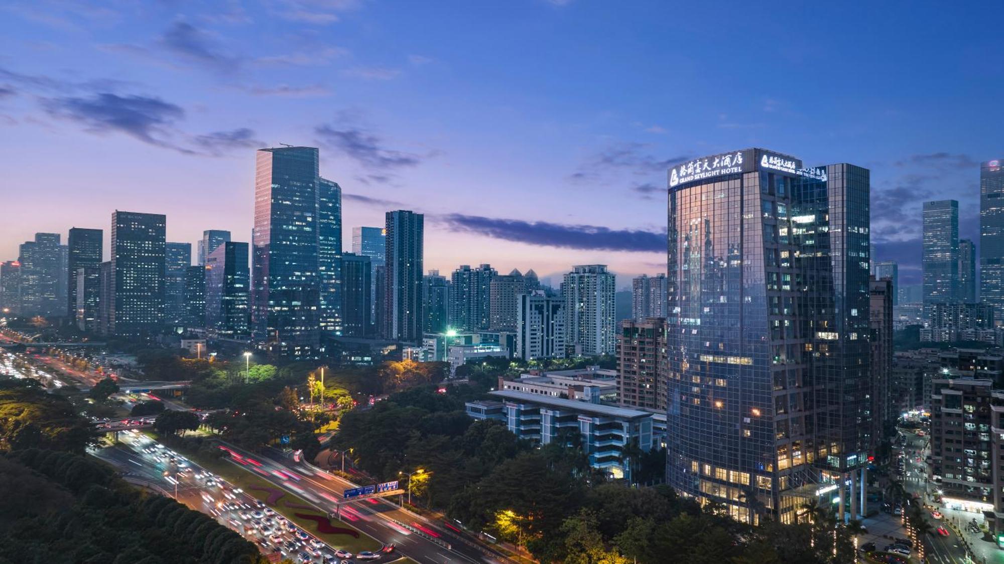 Grand Skylight Garden Hotel Shenzhen Tianmian City Building Exterior foto